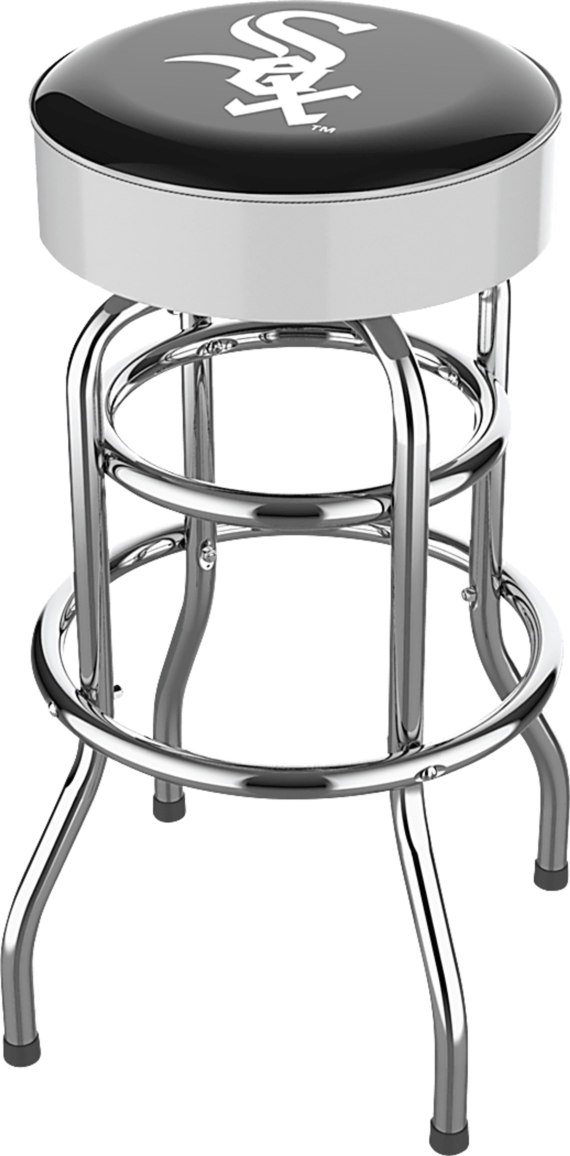 Chicago White Sox White Barstool - Image 1