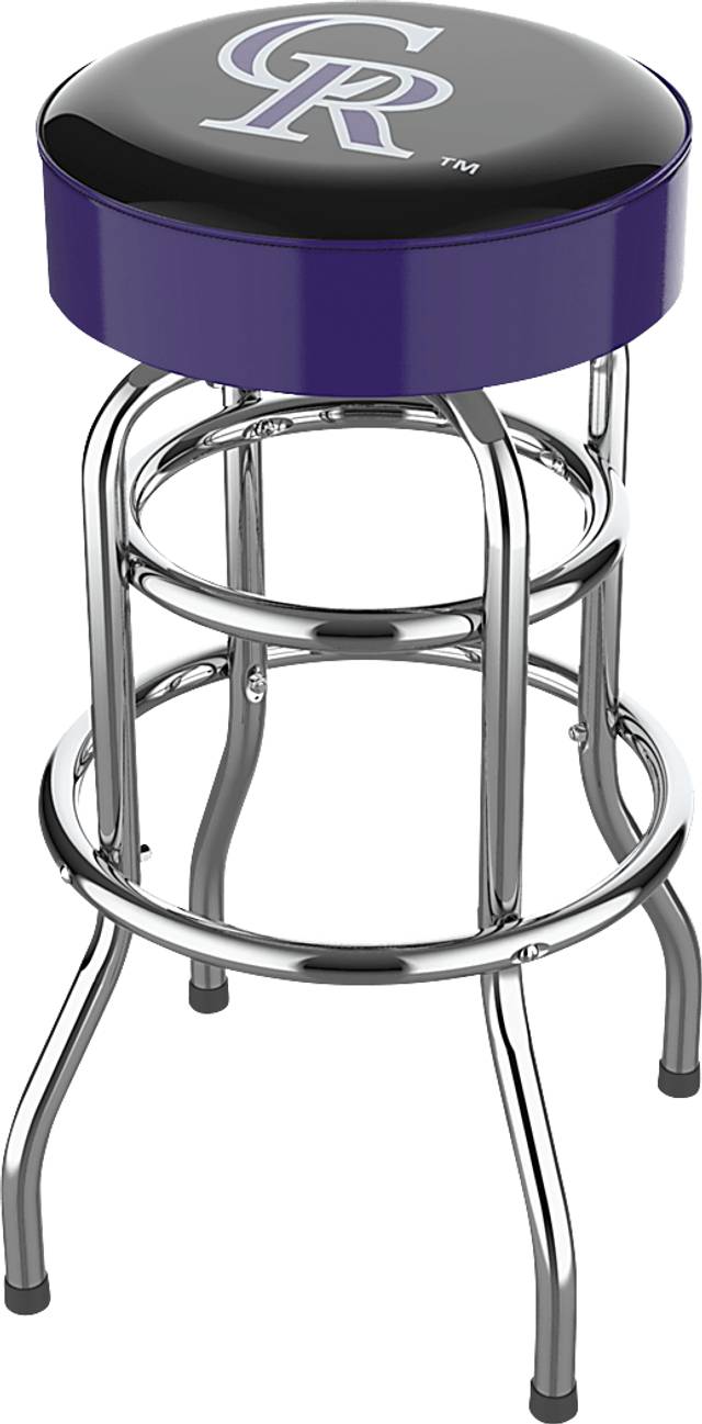 Colorado Rockies Purple Barstool - Thumbnail - Image 1