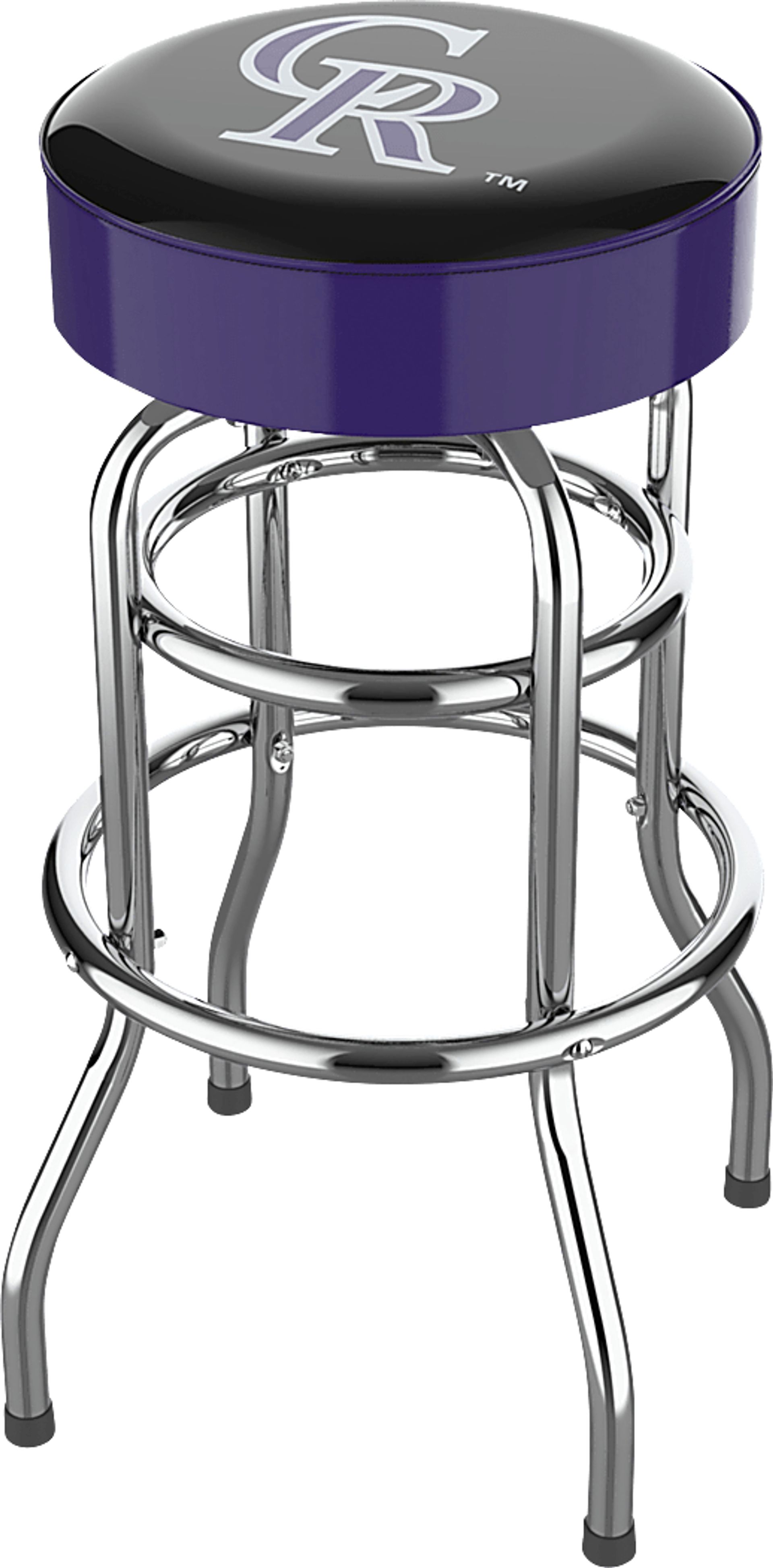 Colorado Rockies Purple Barstool - Image 1