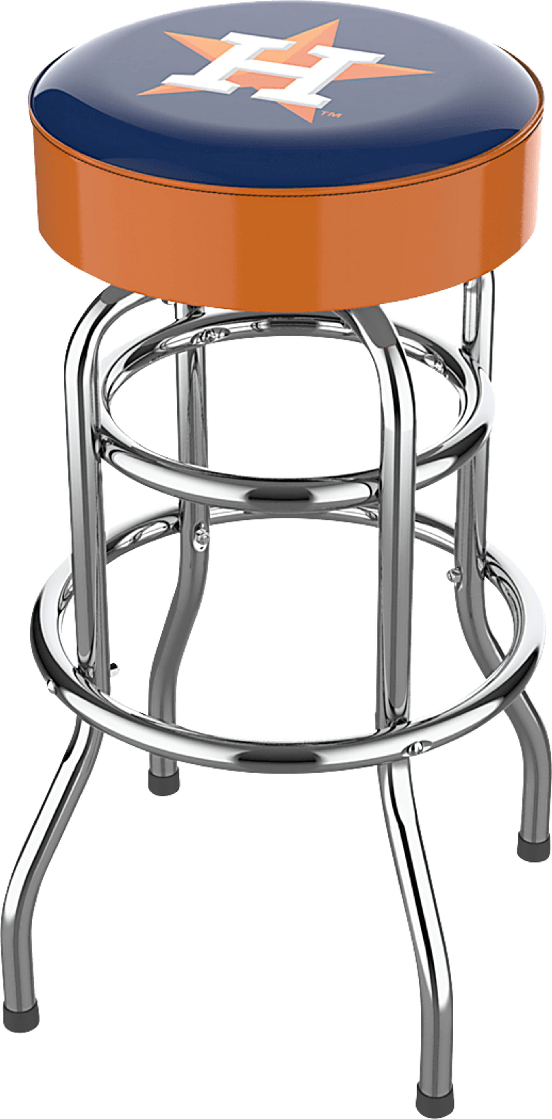 Houston Astros Orange Barstool - Image 1