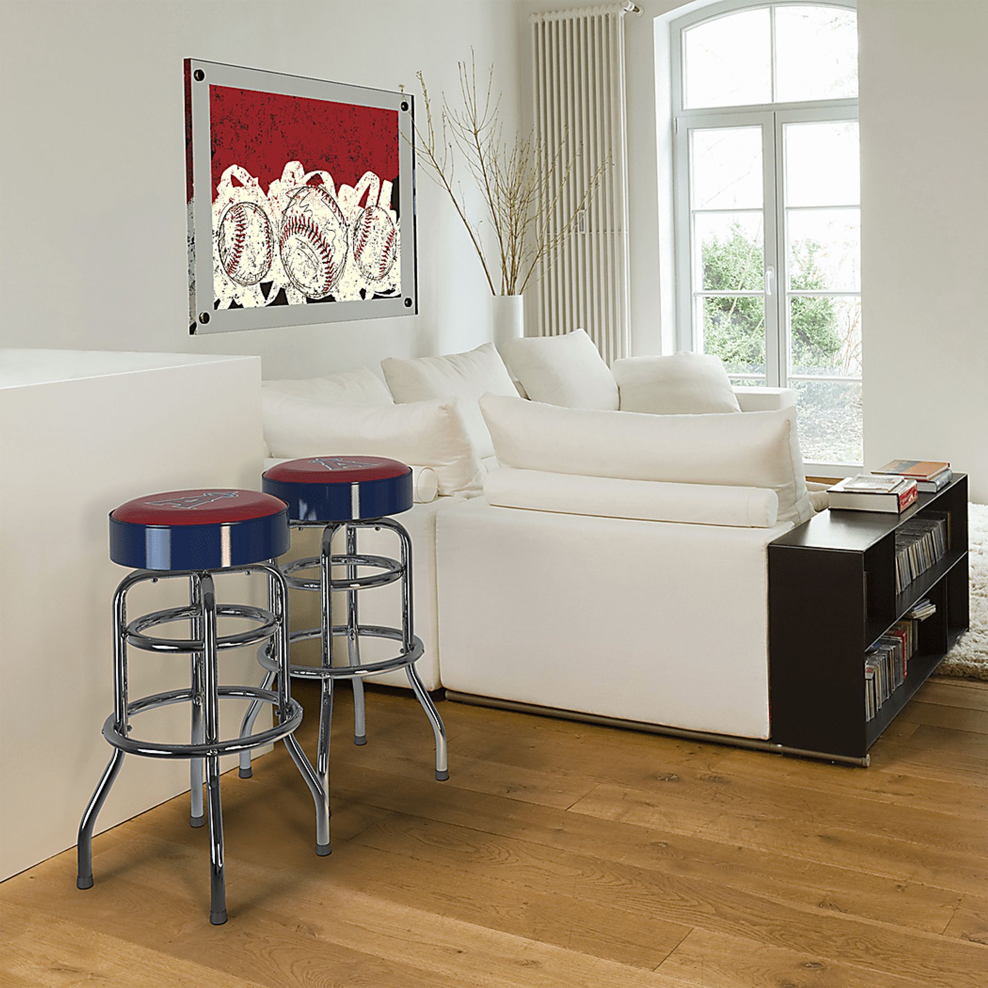 Los Angeles Angels Navy Barstool - Image 2