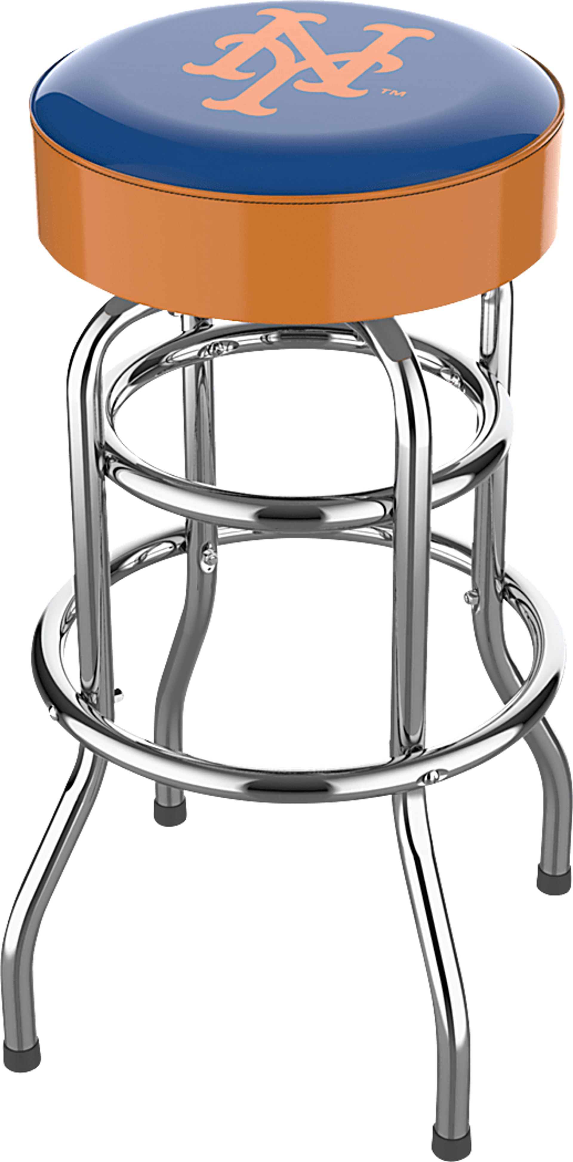 New York Mets Orange Barstool - Image 1