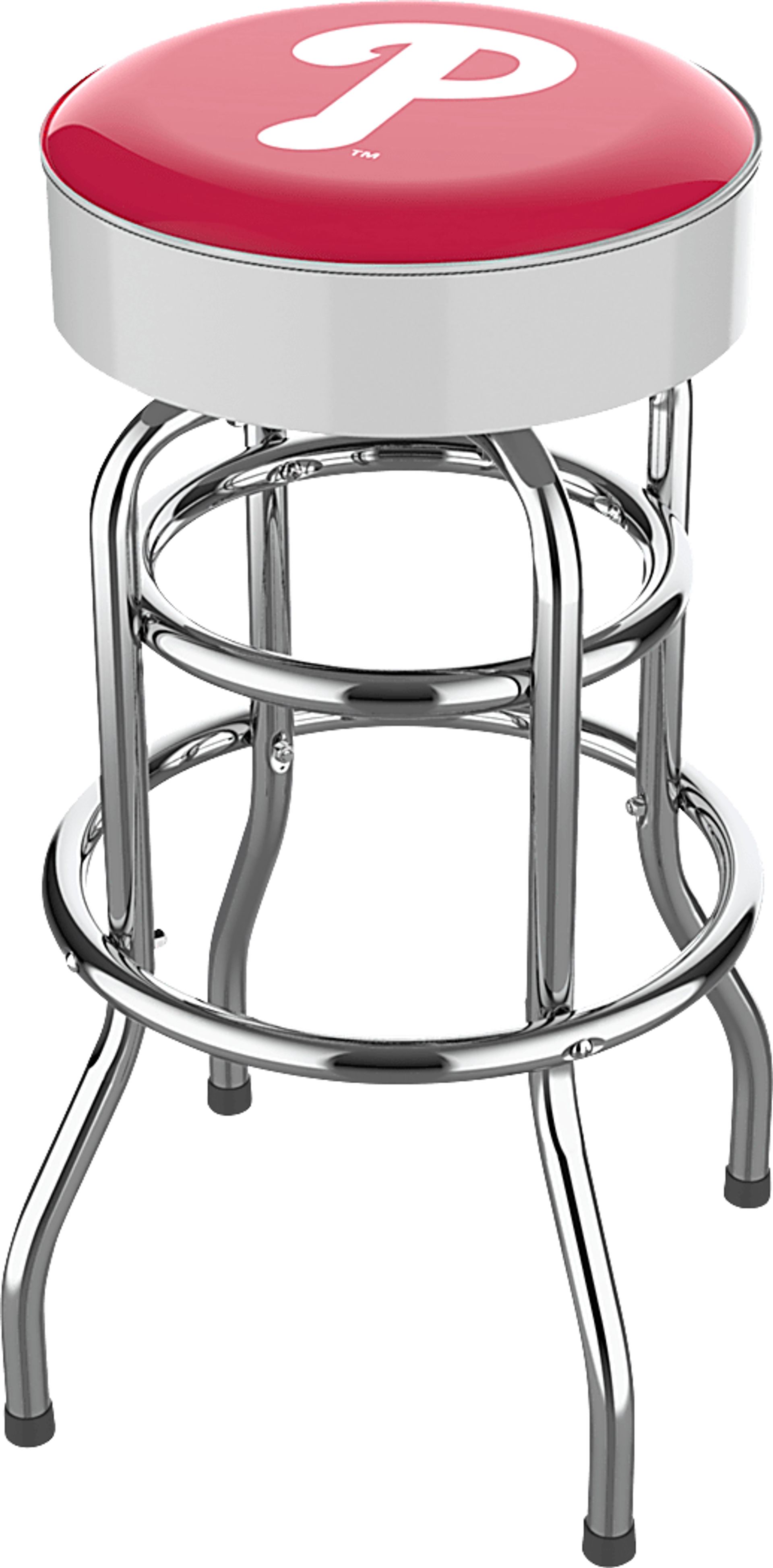 Philadelphia Phillies White Barstool - Image 1