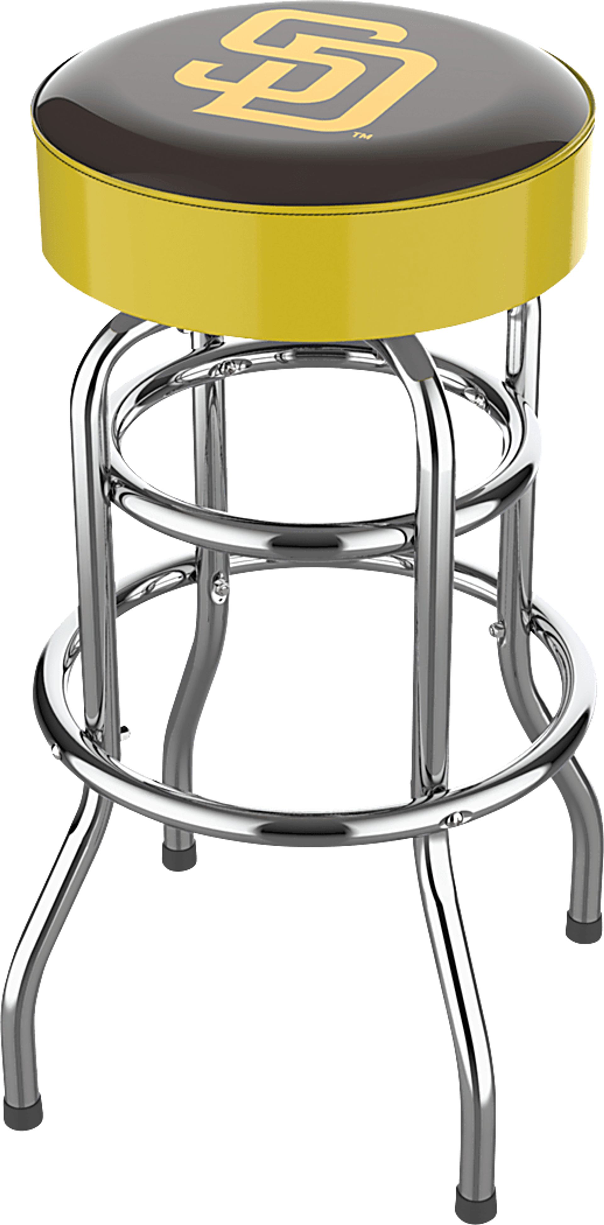 San Diego Padres Yellow Barstool - Image 1