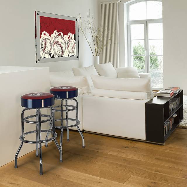 St. Louis Cardinals Navy Barstool - Thumbnail - Image 2