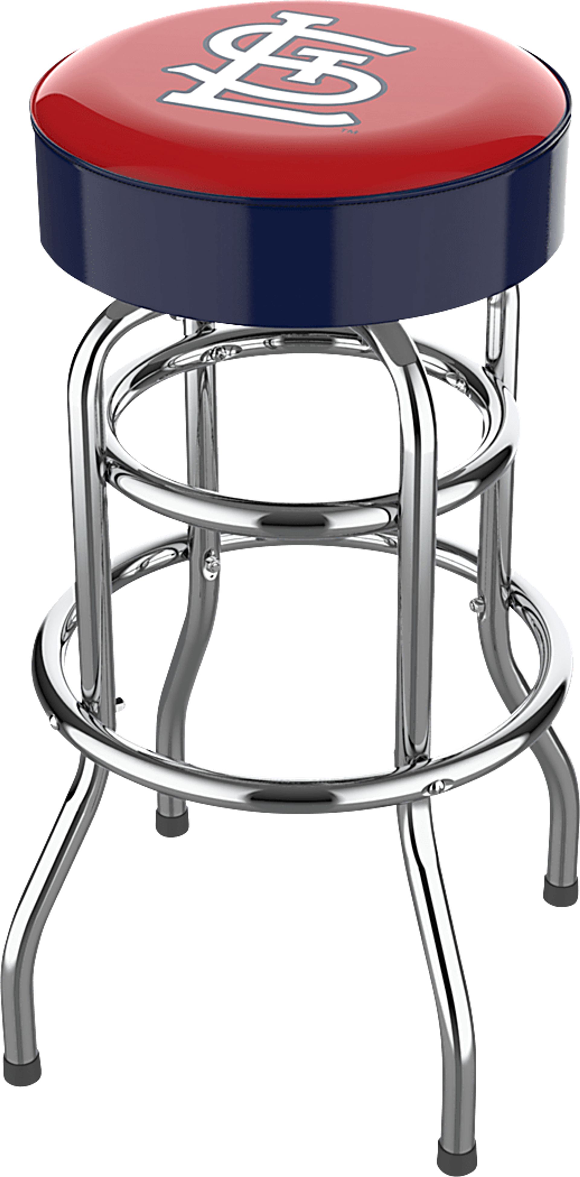 St. Louis Cardinals Navy Barstool - Image 1