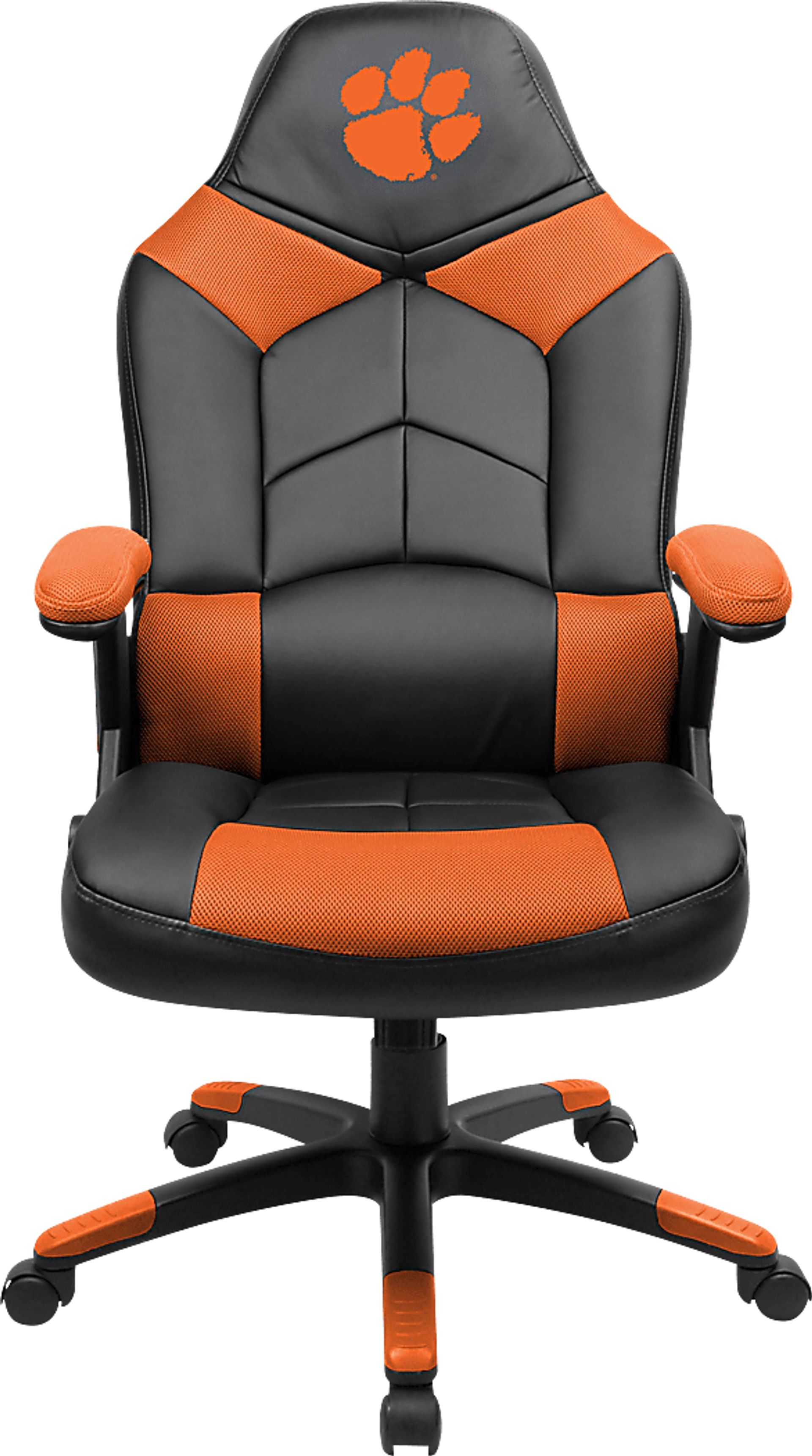 Big Team NCAA Clemson University Orange Oversized Gaming Chair - Image 1