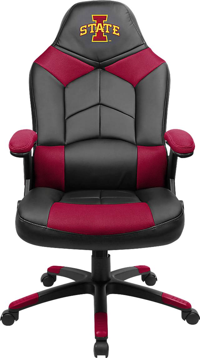 Big Team NCAA Iowa State University Red Oversized Gaming Chair - Thumbnail - Image 1