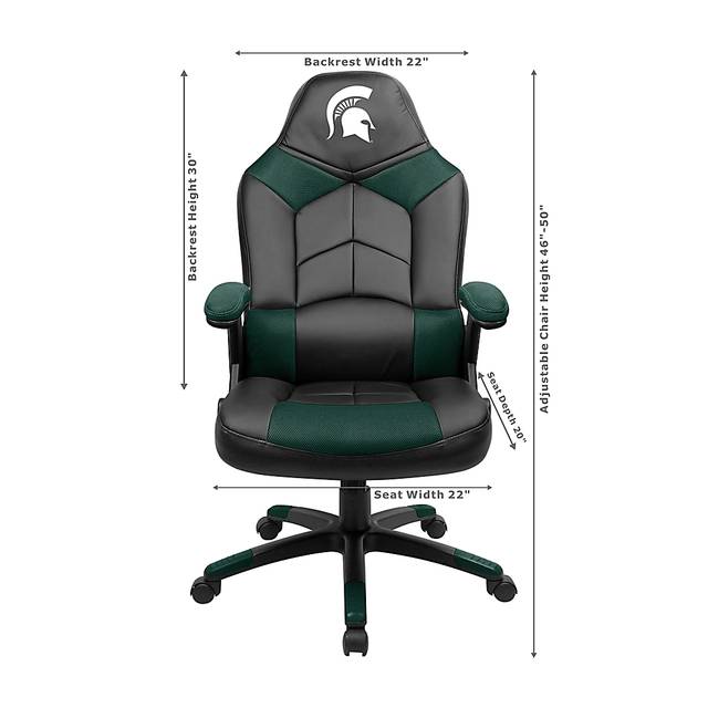 Big Team NCAA Michigan State Green Oversized Gaming Chair - Thumbnail - Image 3