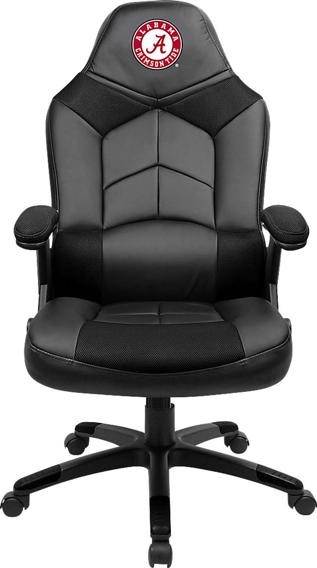 Big Team NCAA University of Alabama Black Oversized Gaming Chair - Thumbnail - Image 1