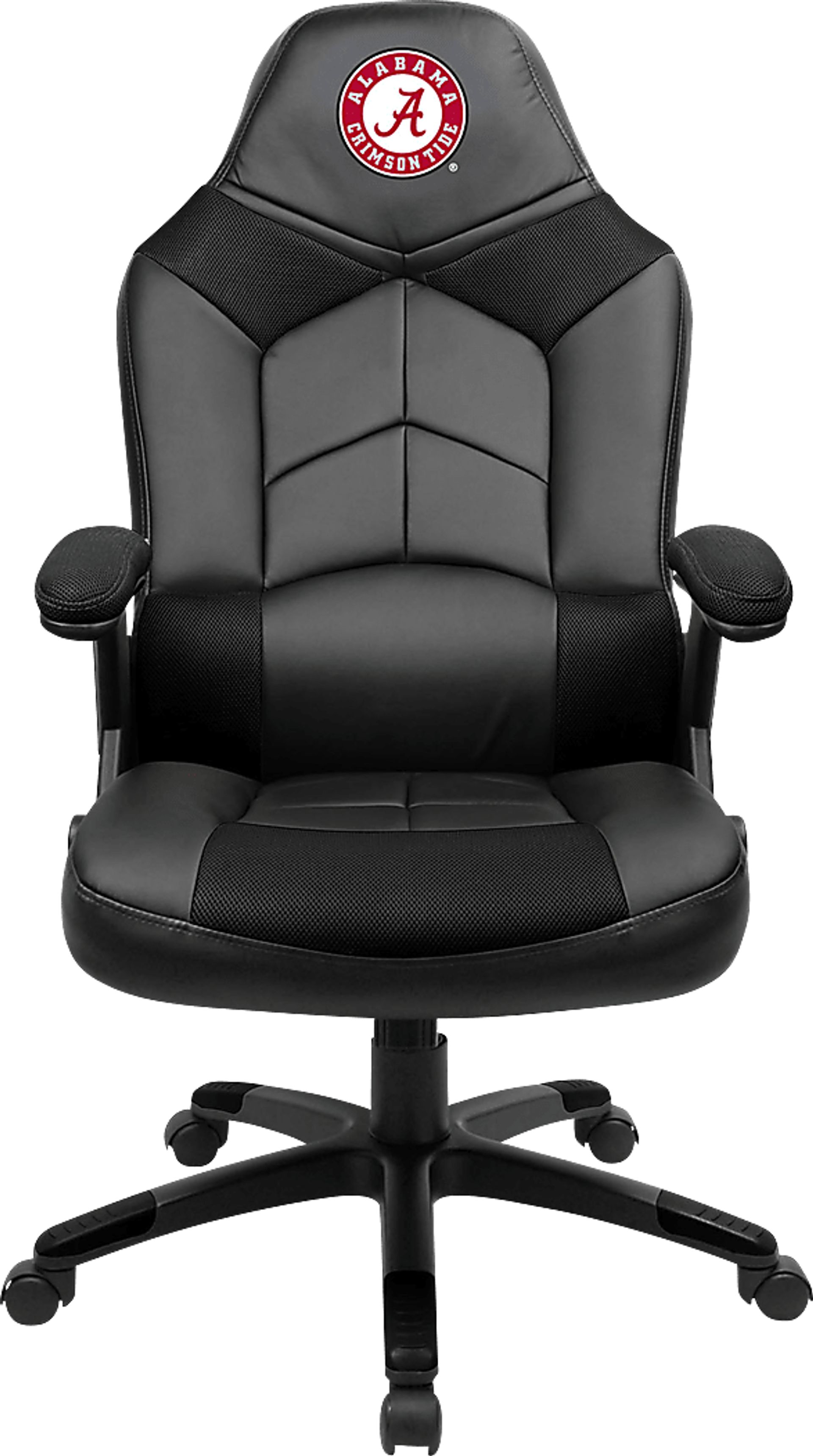 Big Team NCAA University of Alabama Black Oversized Gaming Chair - Image 1