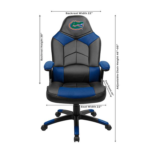 Big Team NCAA University of Florida Blue Oversized Gaming Chair - Thumbnail - Image 3