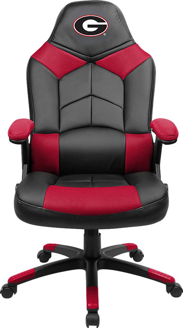 Big Team NCAA University of Georgia Red Oversized Gaming Chair - Thumbnail - Image 1