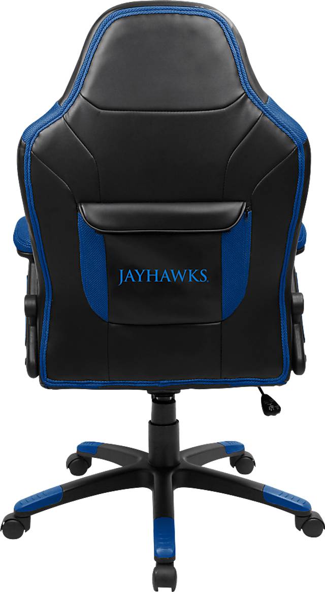 Big Team NCAA University of Kansas Blue Oversized Gaming Chair - Thumbnail - Image 2