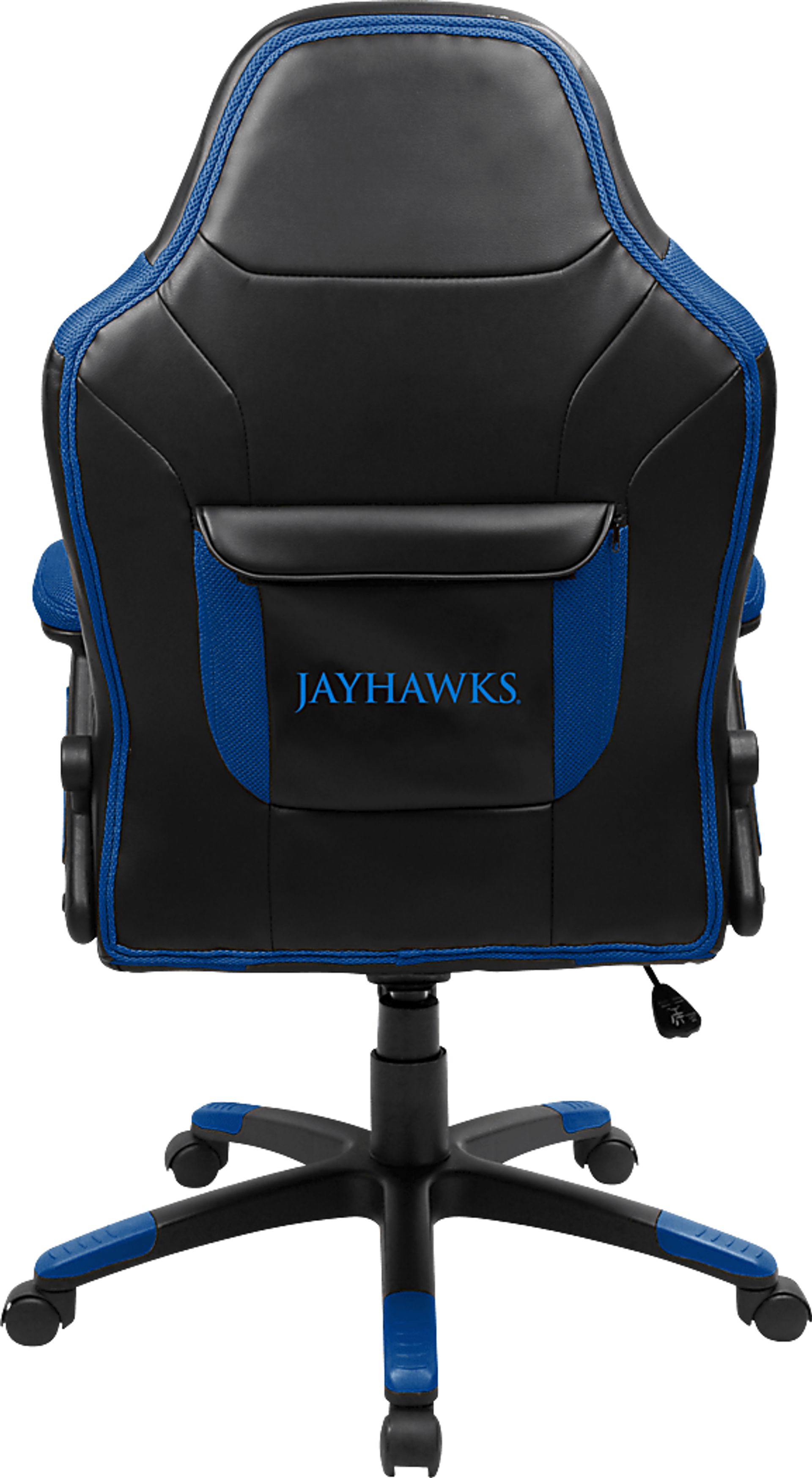 Big Team NCAA University of Kansas Blue Oversized Gaming Chair - Image 2