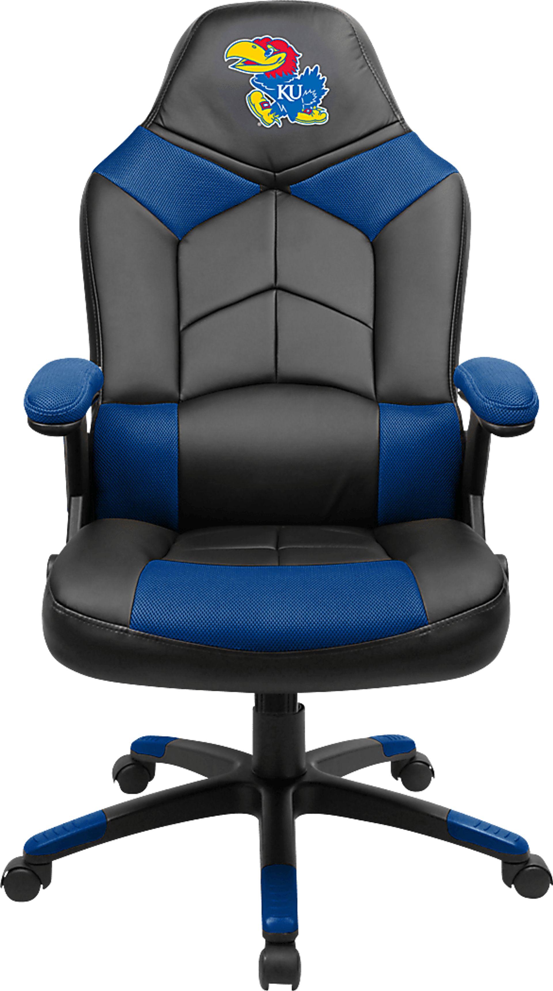 Big Team NCAA University of Kansas Blue Oversized Gaming Chair - Image 1