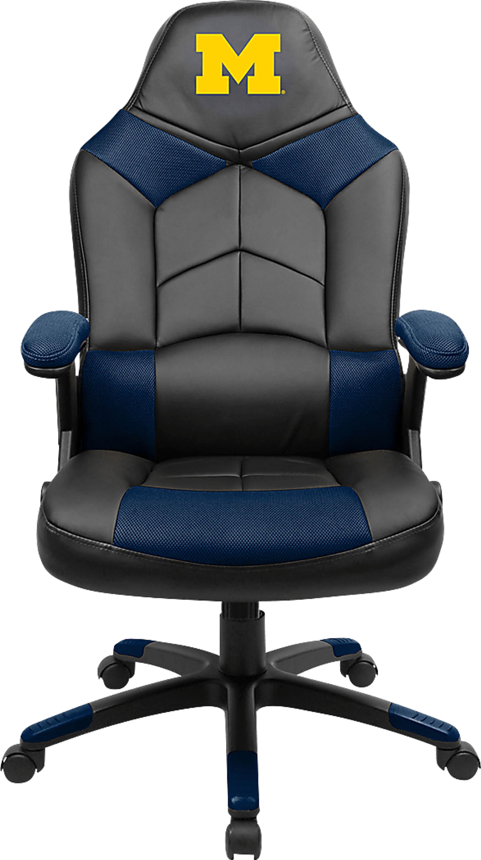 Big Team NCAA University of Michigan Navy Oversized Gaming Chair - Image 1