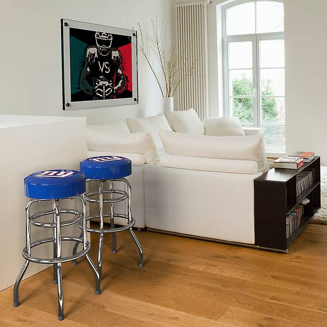 Big Team New York Giants Blue Barstools - Thumbnail - Image 2