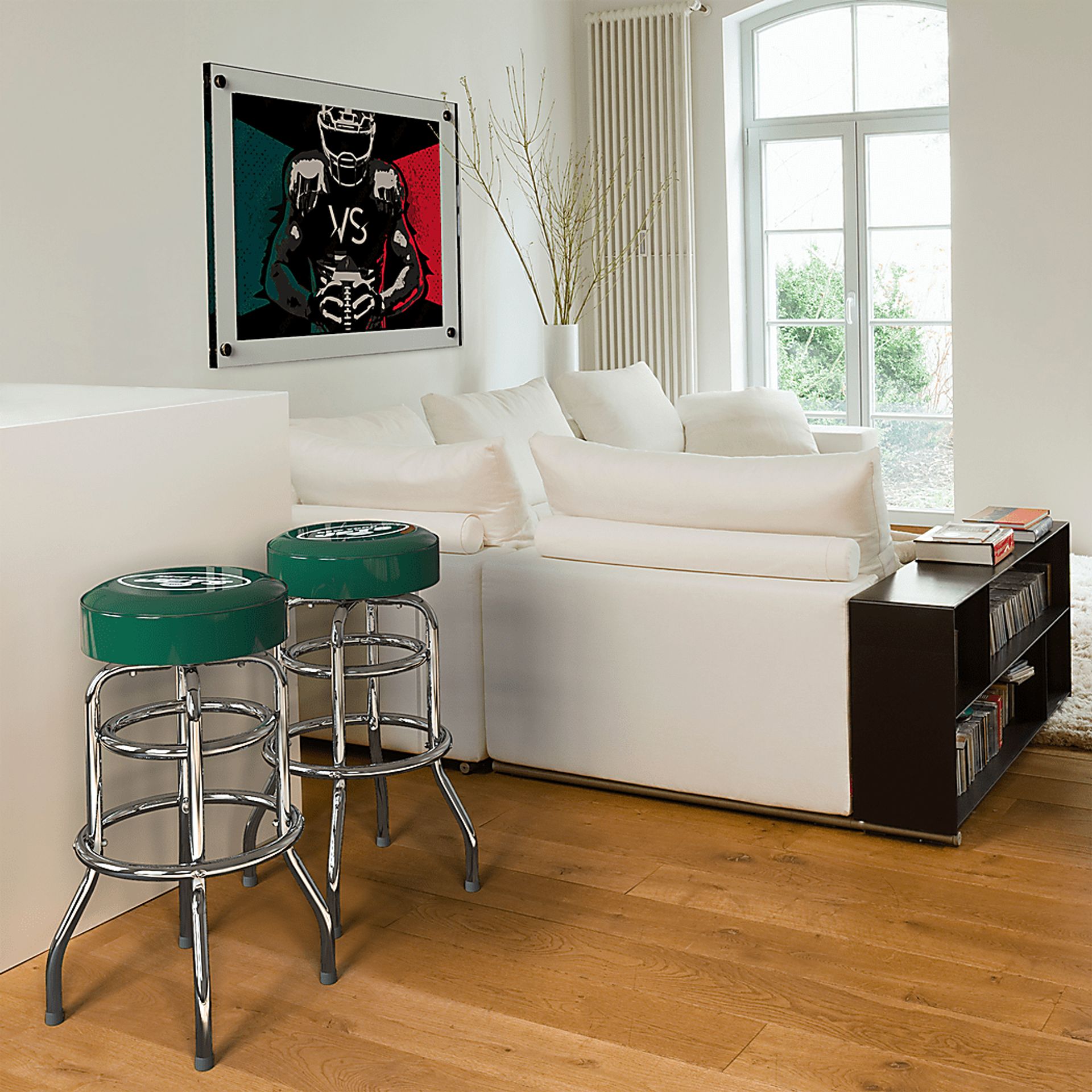 Big Team New York Jets Green Barstool - Image 2