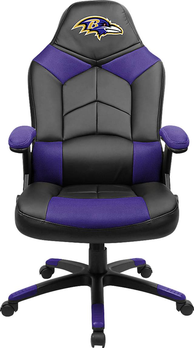 Big Team NFL Baltimore Ravens Blue Oversized Gaming Chair - Thumbnail - Image 1