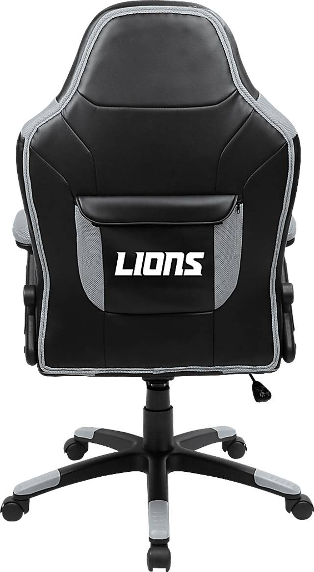 Big Team NFL Detroit Lions Gray Oversized Gaming Chair - Thumbnail - Image 2