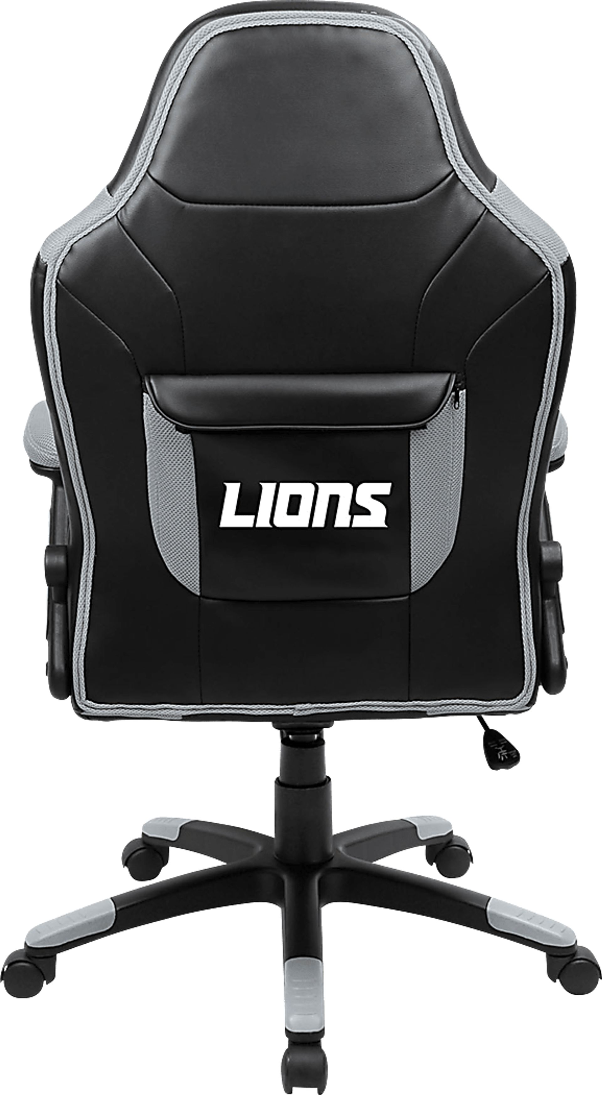 Big Team NFL Detroit Lions Gray Oversized Gaming Chair - Image 2