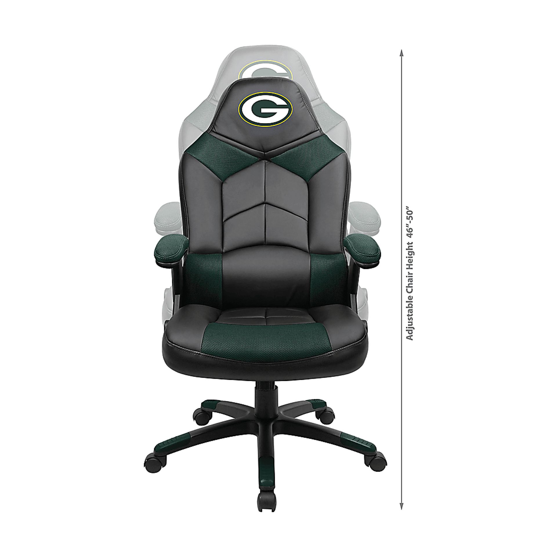 Big Team NFL Green Bay Packers Green Oversized Gaming Chair - Image 9