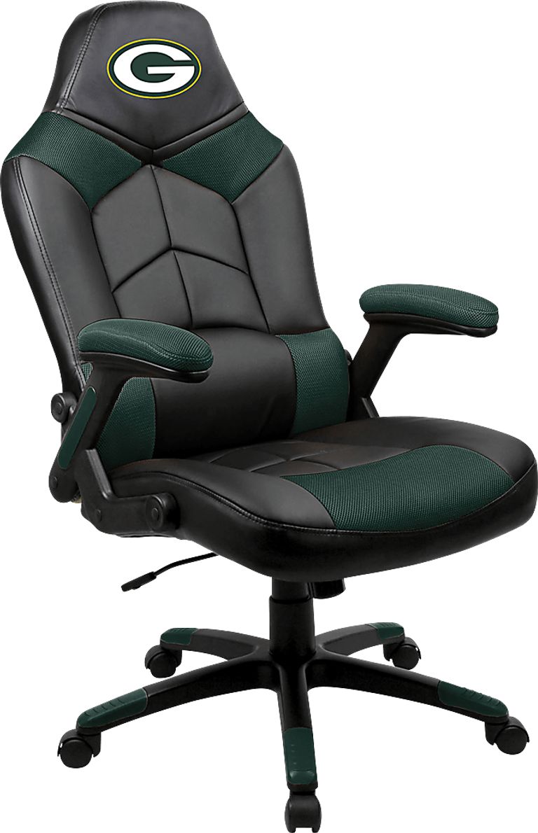 Big Team NFL Green Bay Packers Green Oversized Gaming Chair - Rooms To Go