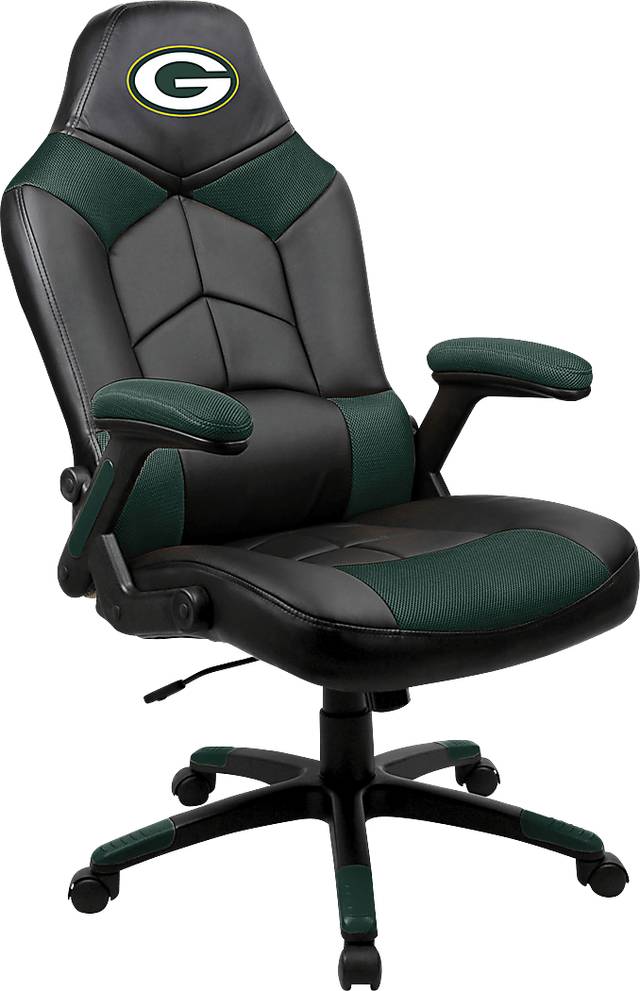 Big Team NFL Green Bay Packers Green Oversized Gaming Chair - Thumbnail - Image 1