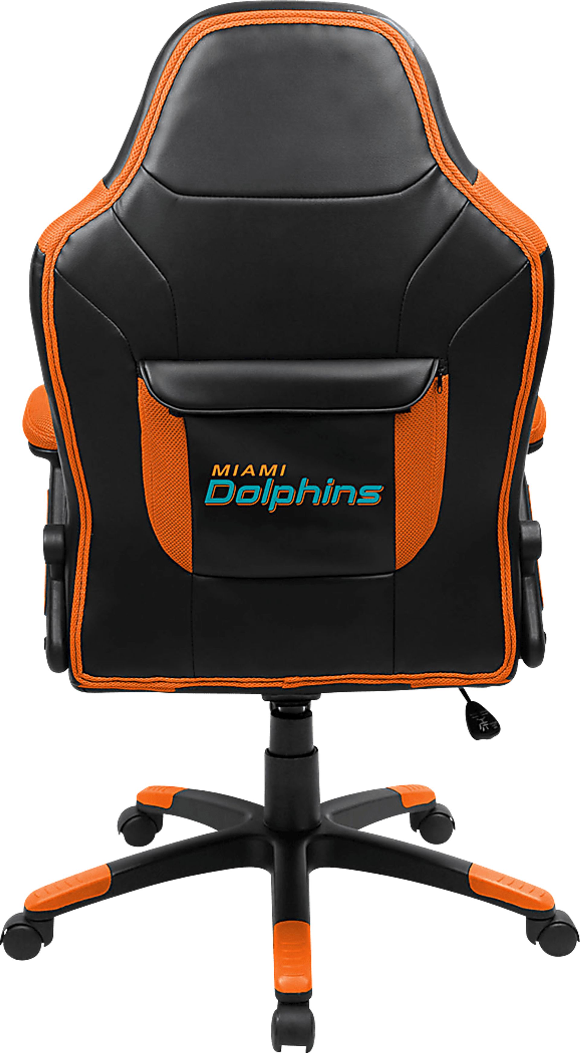 Big Team NFL Miami Dolphins Orange Oversized Gaming Chair - Image 3