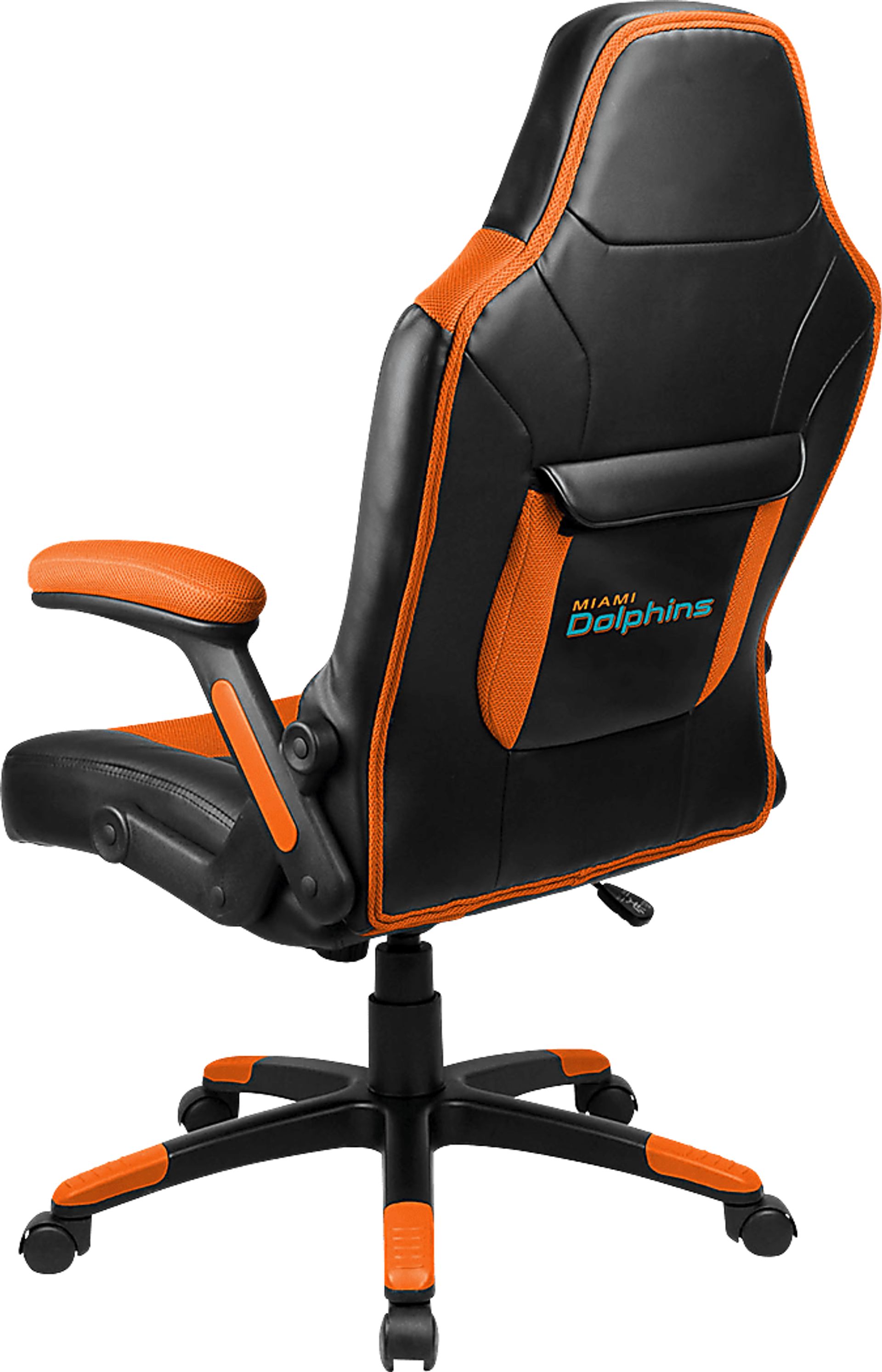 Big Team NFL Miami Dolphins Orange Oversized Gaming Chair - Image 5