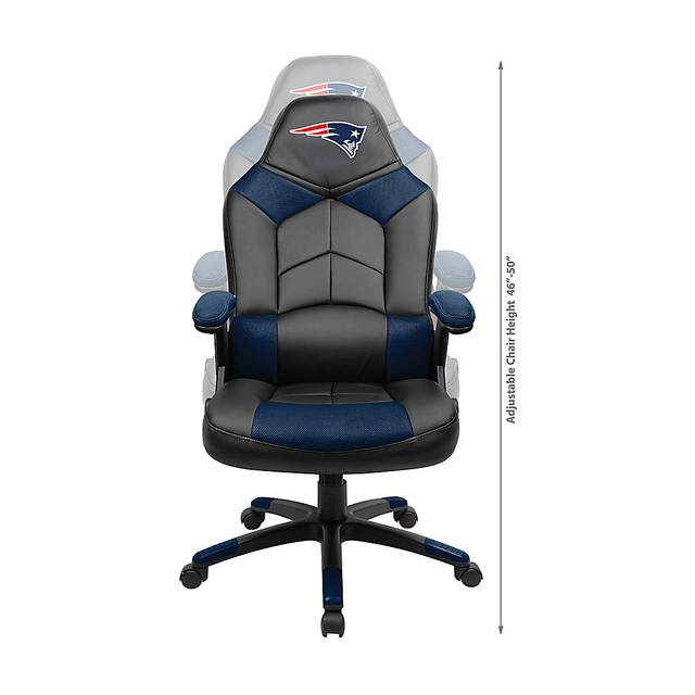 Big Team NFL New England Patriots Blue Oversized Gaming Chair - Thumbnail - Image 9