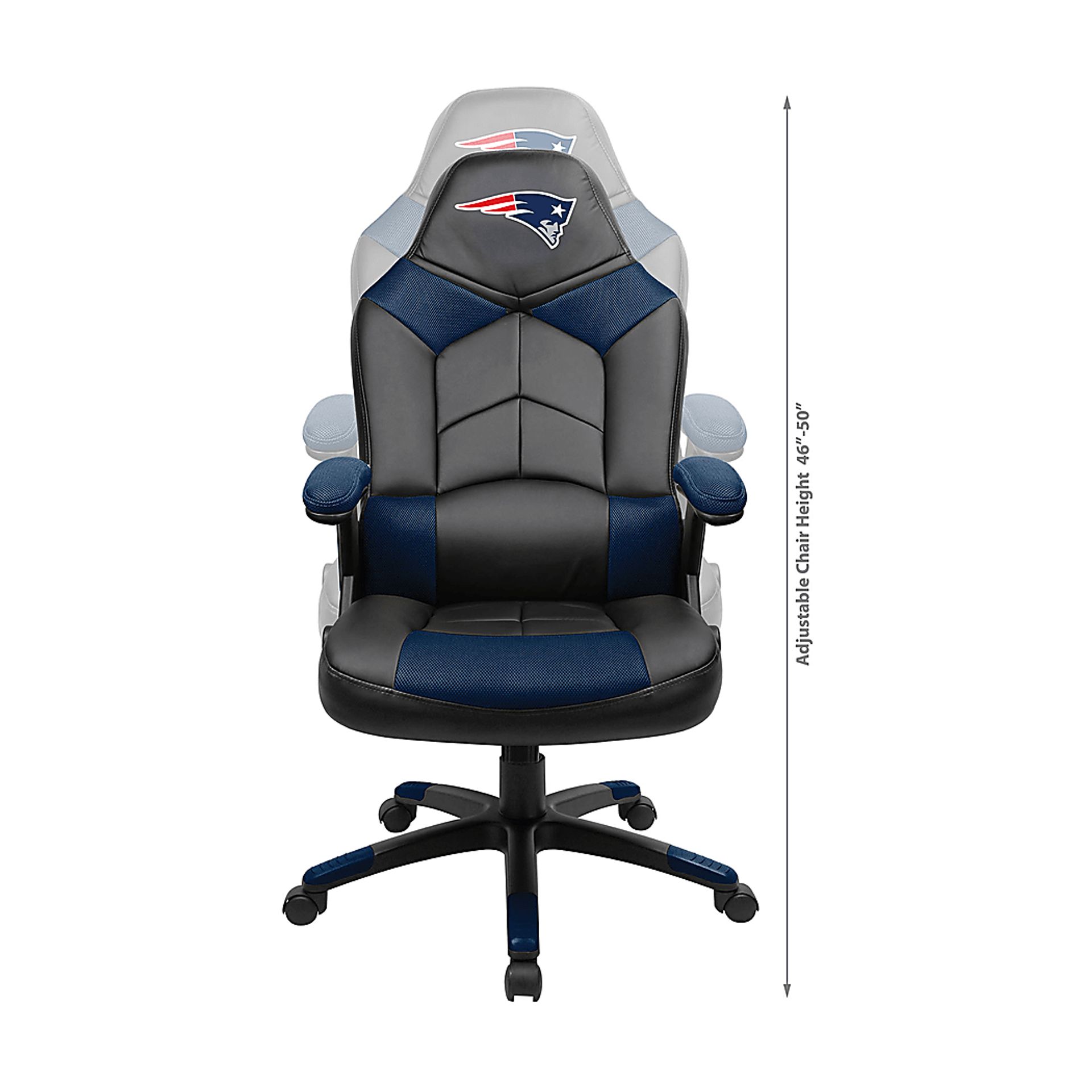 Big Team NFL New England Patriots Blue Oversized Gaming Chair - Image 9