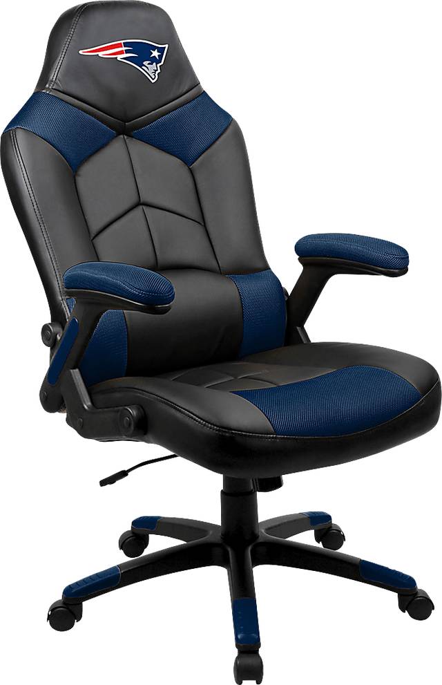 Big Team NFL New England Patriots Blue Oversized Gaming Chair - Thumbnail - Image 1