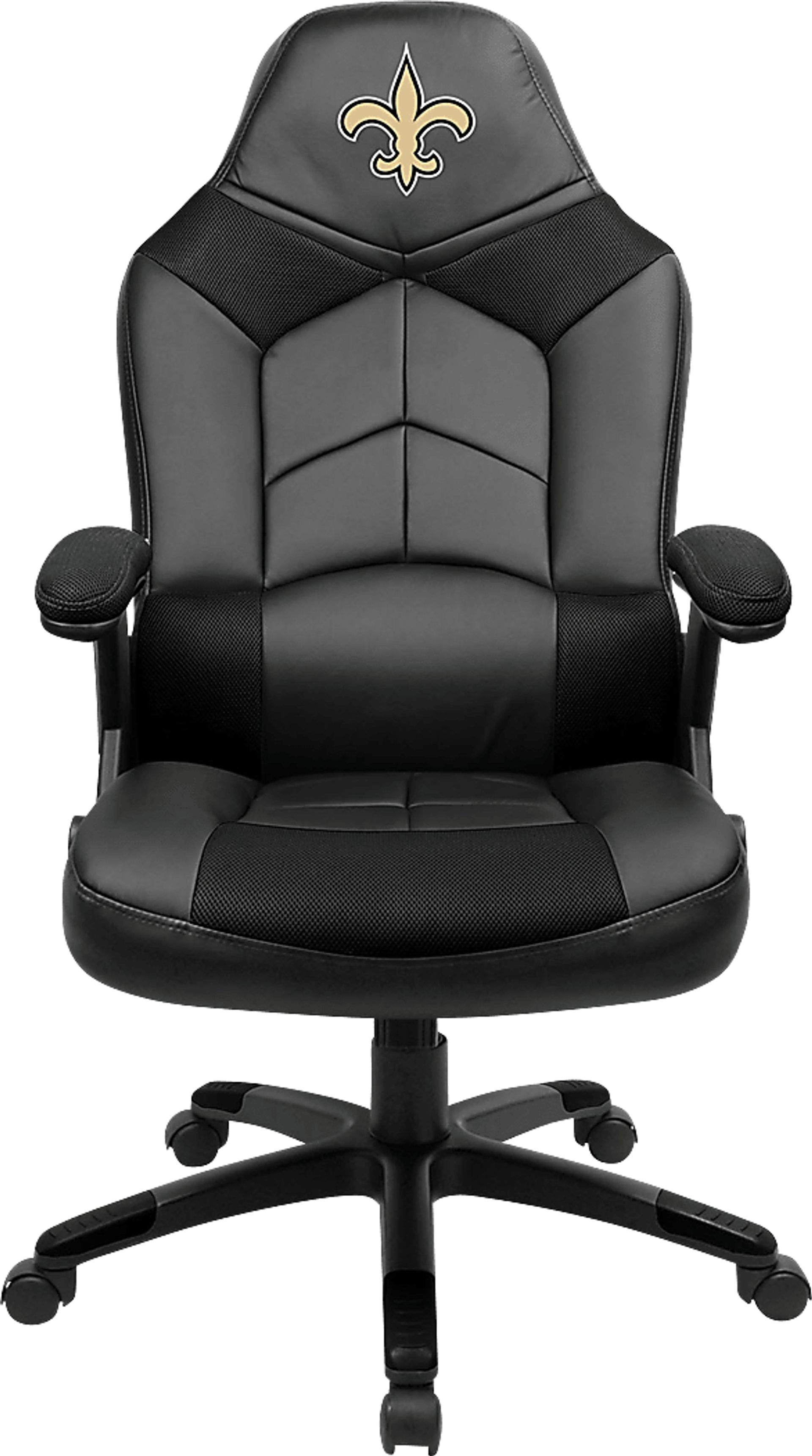 Big Team NFL New Orleans Saints Black Oversized Gaming Chair - Image 1