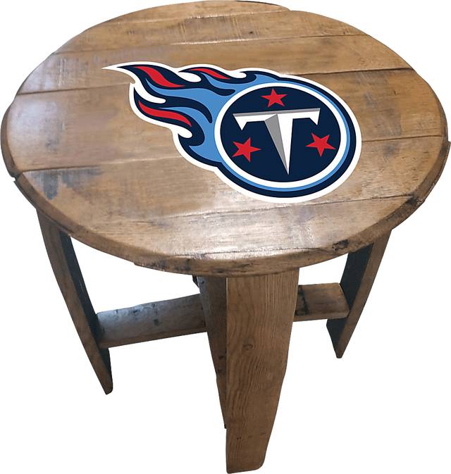 Big Team NFL Tennessee Titans Brown End Table - Thumbnail - Image 1