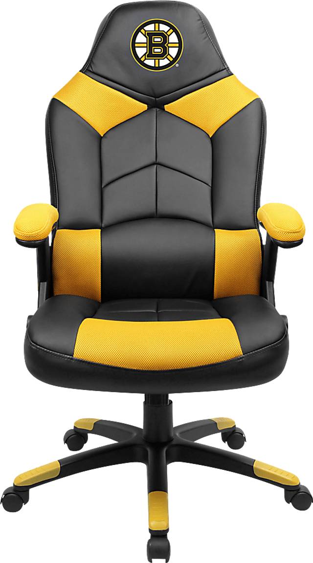 Big Team NHL Boston Bruins Yellow Oversized Gaming Chair - Thumbnail - Image 1