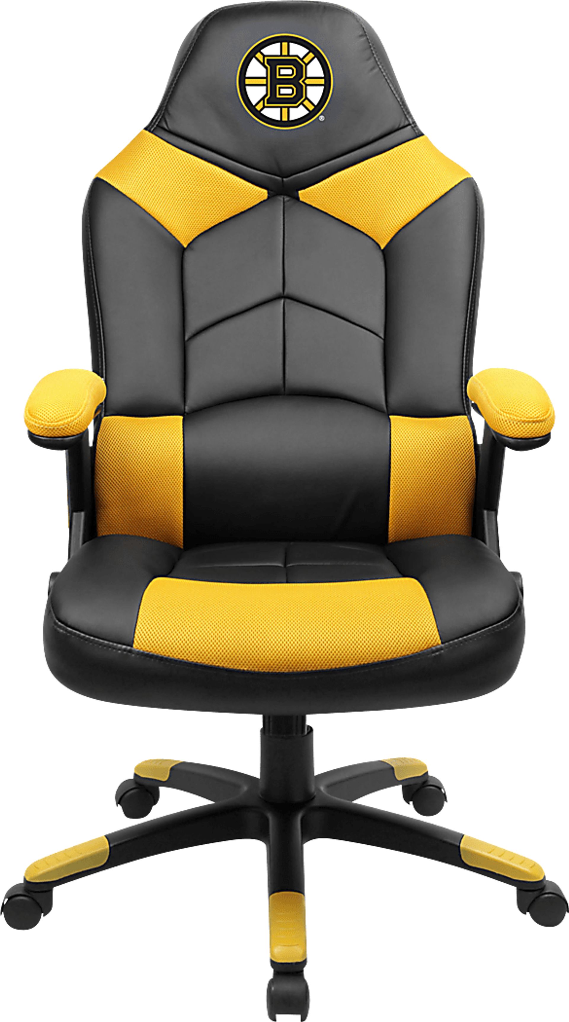 Big Team NHL Boston Bruins Yellow Oversized Gaming Chair - Image 1