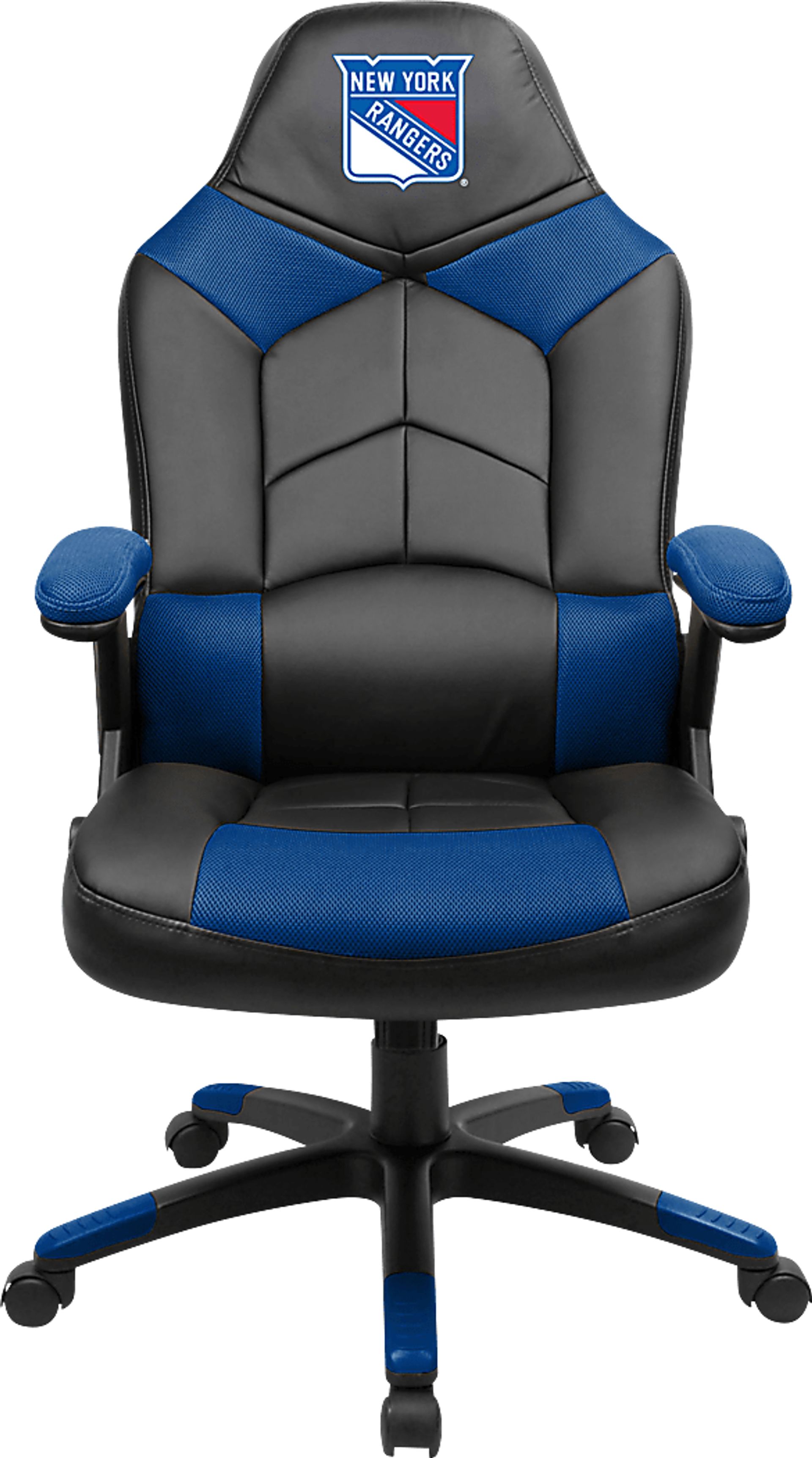 Big Team NHL New York Rangers Blue Oversized Gaming Chair - Image 1