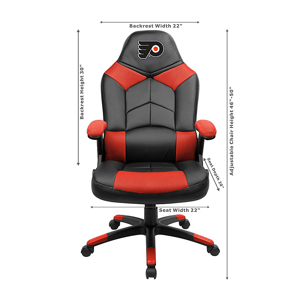 Big Team NHL Philadelphia Flyers Oversized Gaming Chair - Thumbnail 4