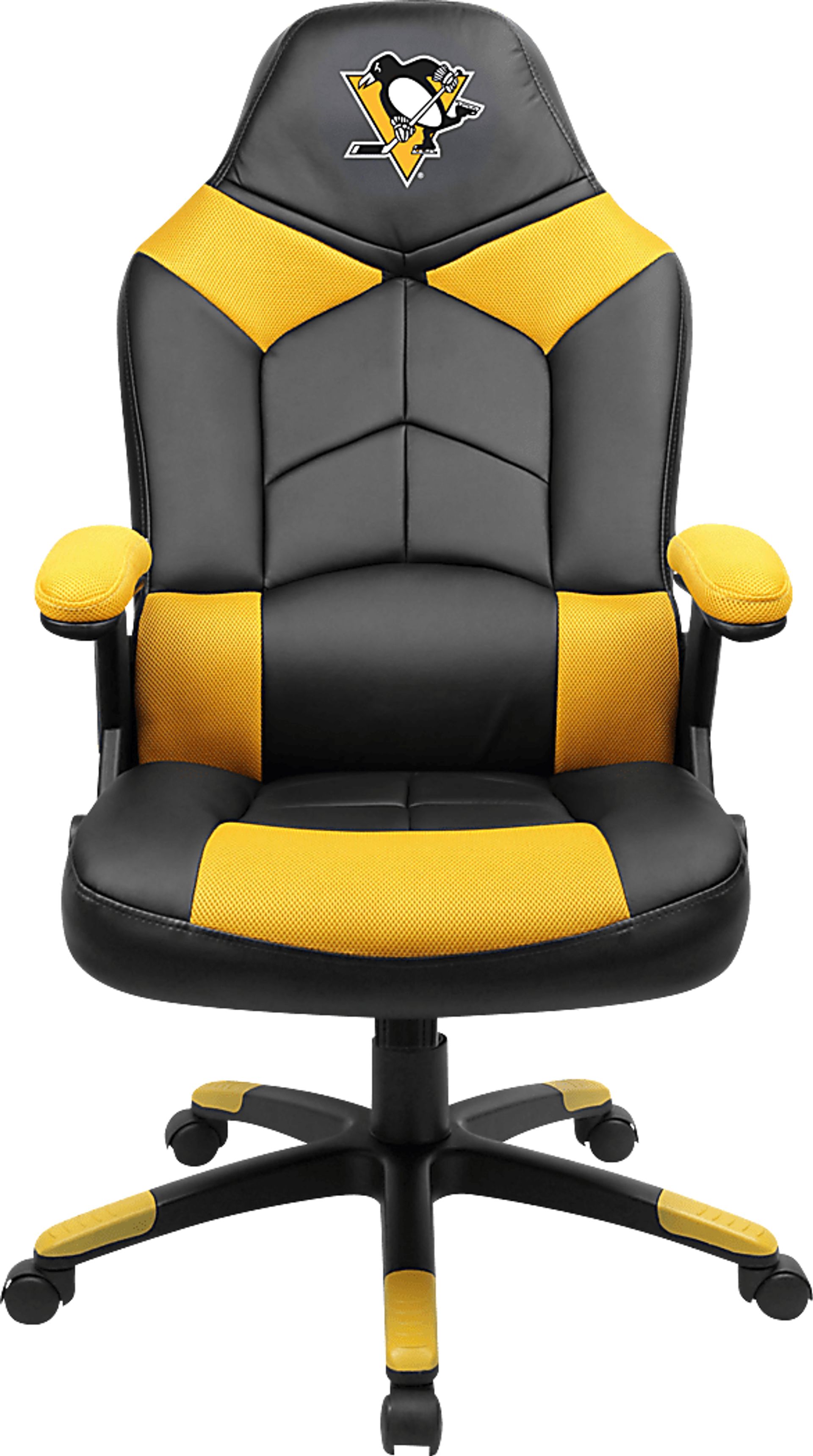 Big Team NHL Pittsburg Penguins Yellow Oversized Gaming Chair - Image 1