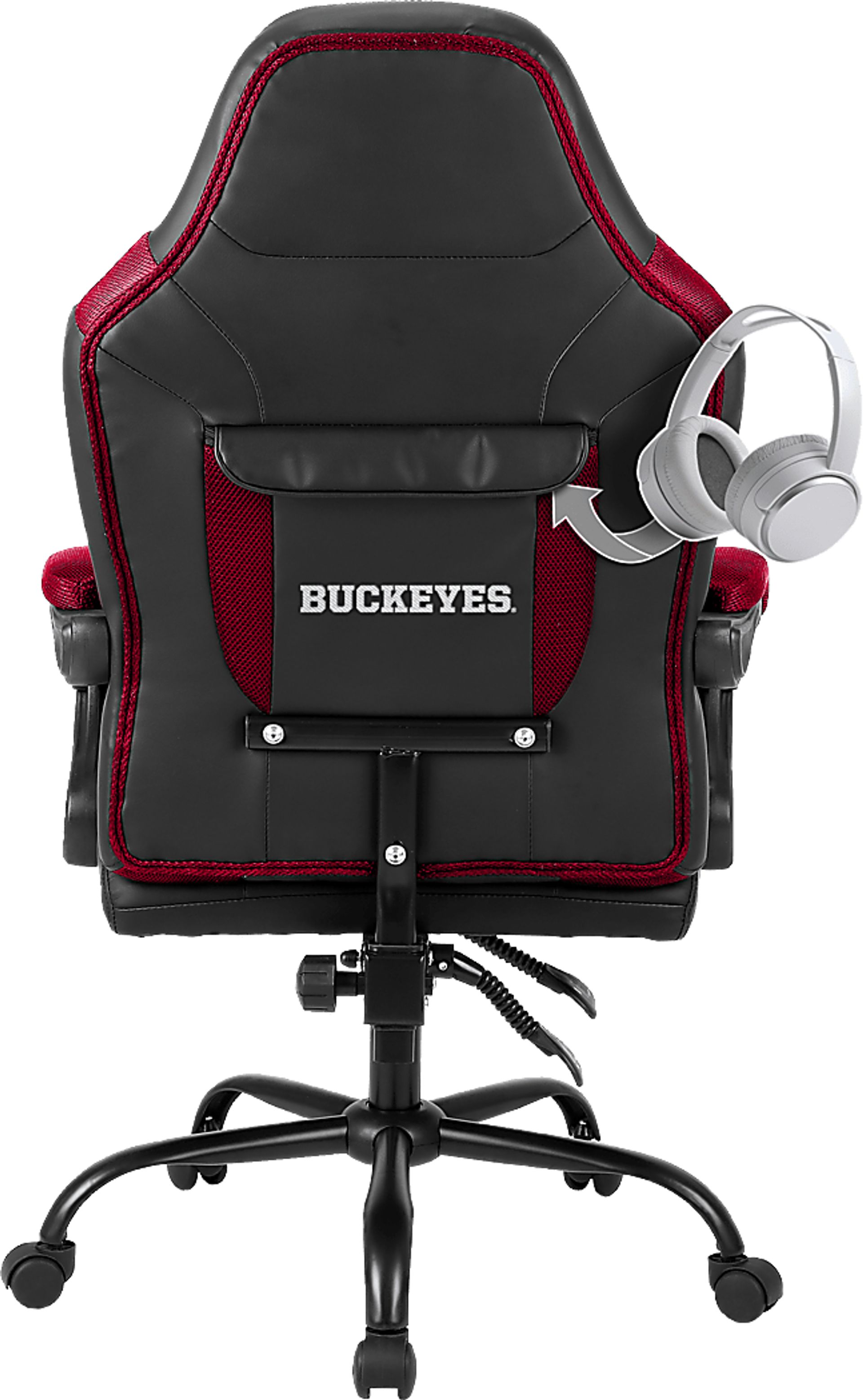 Big Team Ohio State Red Office Chair - Image 3