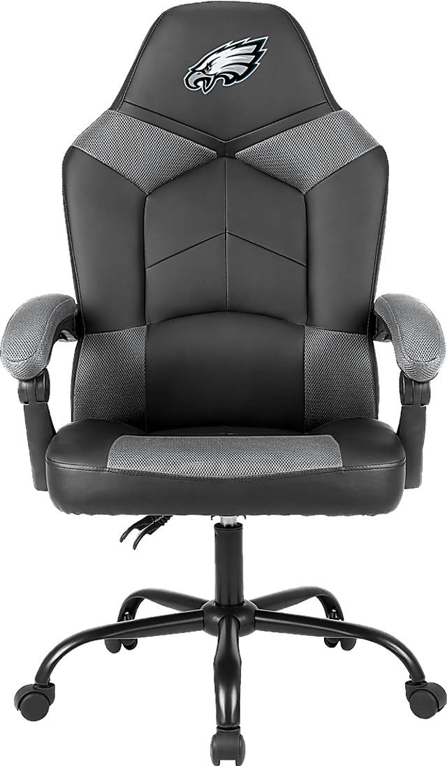 Big Team Philadelphia Eagles Gray Office Chair - Thumbnail - Image 1