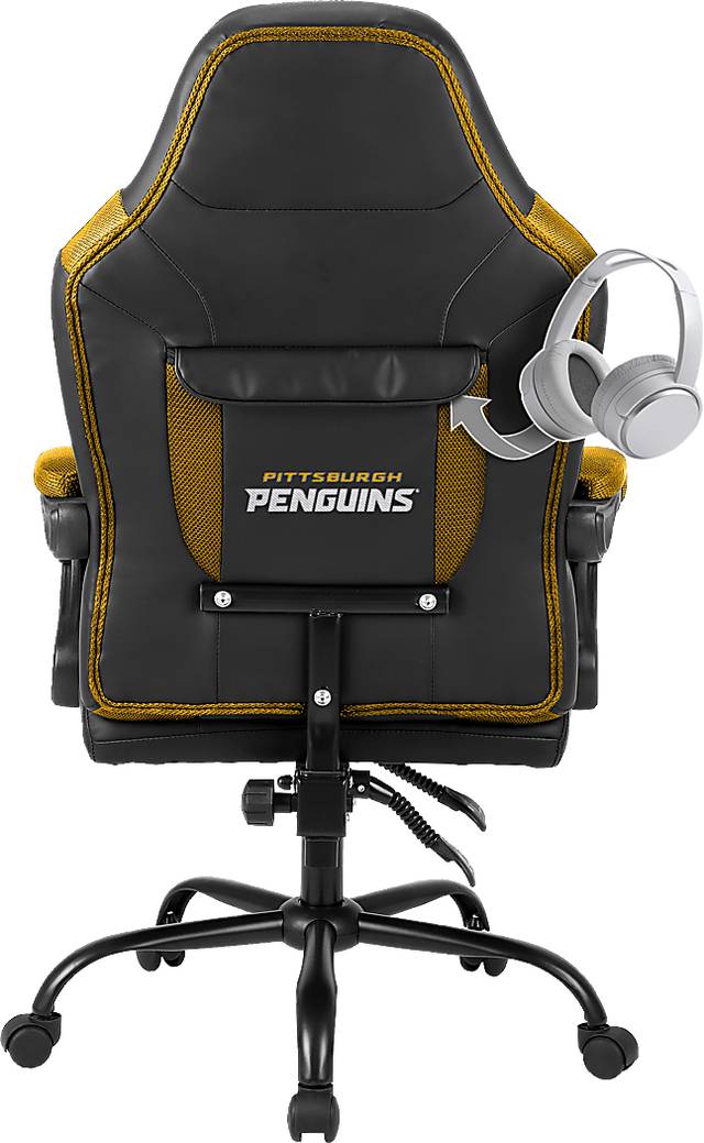 Big Team Pittsburgh Penguins Yellow Office Chair - Thumbnail - Image 3