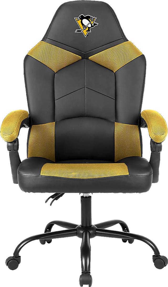 Big Team Pittsburgh Penguins Yellow Office Chair - Thumbnail - Image 1