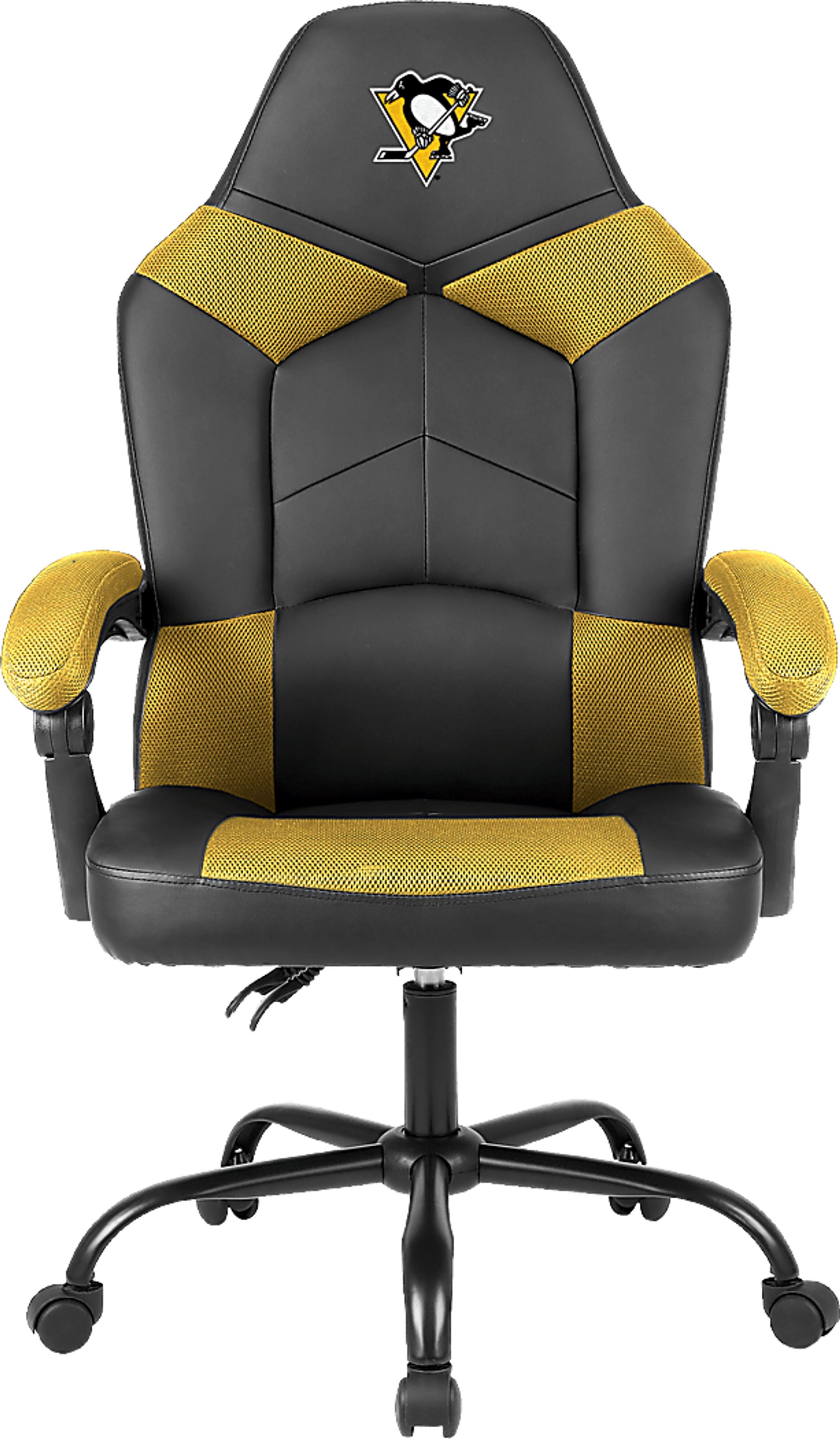 Big Team Pittsburgh Penguins Yellow Office Chair - Image 1