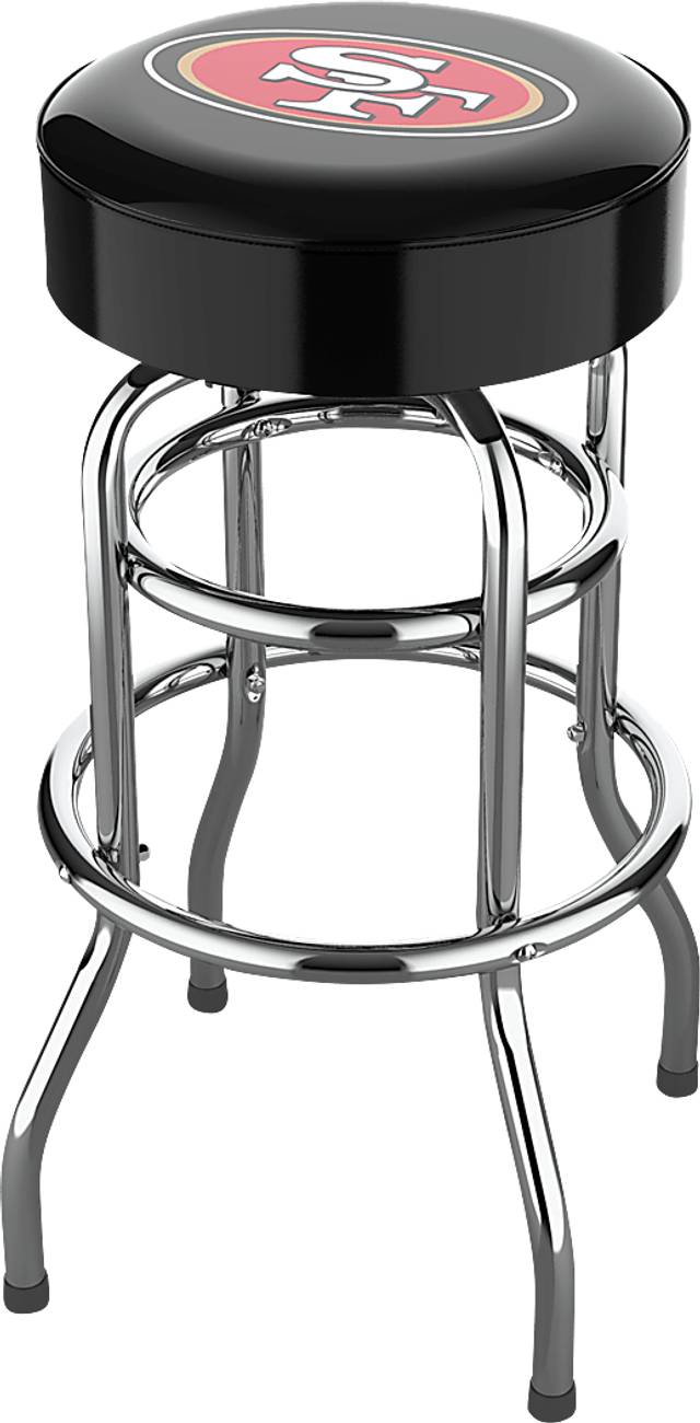 Big Team San Francisco 49ers Black Barstool - Thumbnail - Image 1