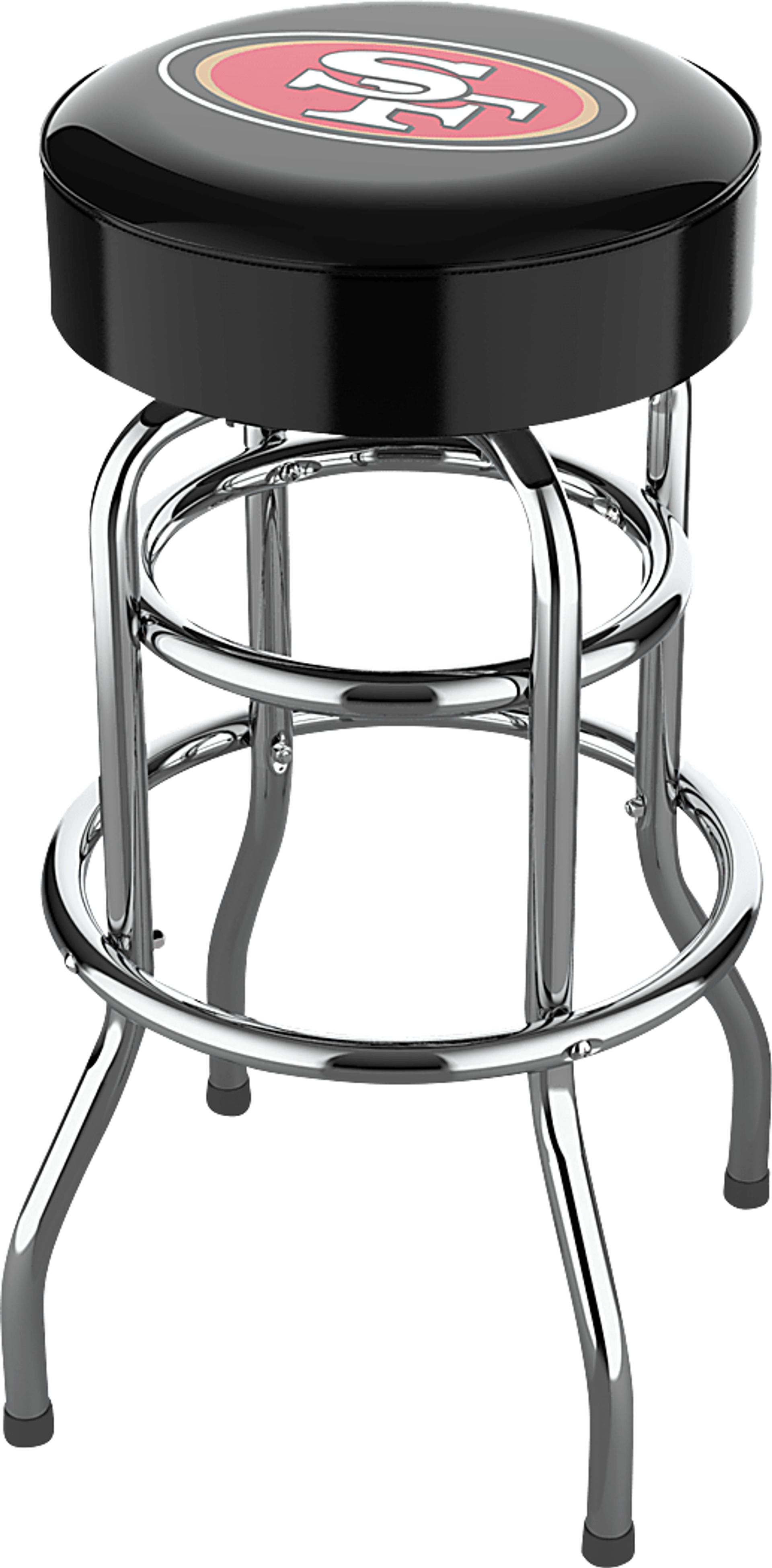 Big Team San Francisco 49ers Black Barstool - Image 1
