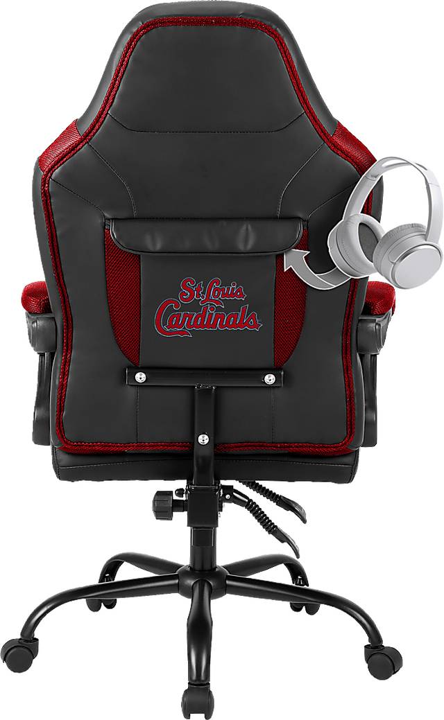 Big Team St. Louis Cardinals Red Office Chairs - Thumbnail - Image 3
