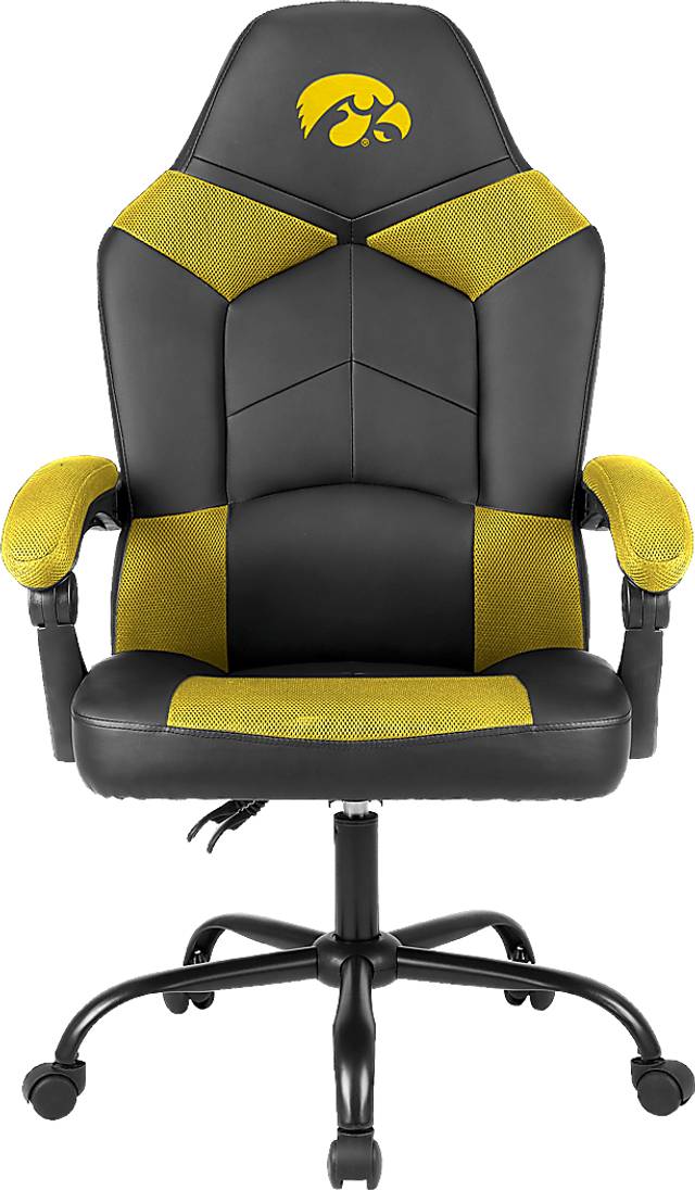 Big Team University of Iowa Yellow Office Chair - Thumbnail - Image 1